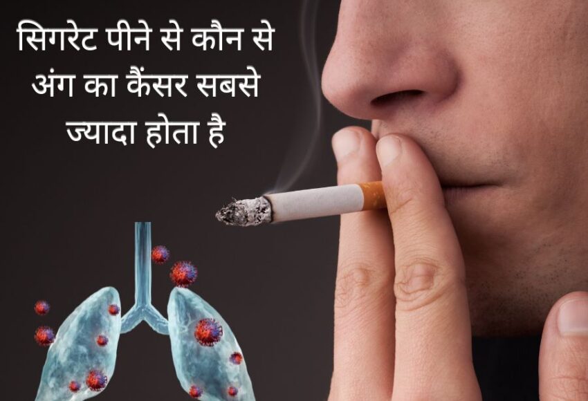 सिगरेट पीने से कौन से अंग का कैंसर सबसे ज्यादा होता है | Treatment Of Lungs Cancer | Cigarette Smoking | Cancer Caused by Cigarette Smoking