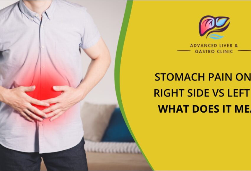 Stomach Pain on the Right Side vs Left Side